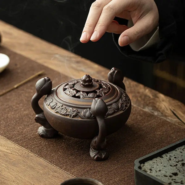 Pixiu Pan Incense Furnace-ToShay.org