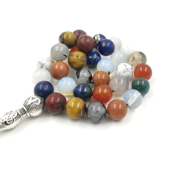 Mixed Quartz Crystal Prayer Beads-ToShay.org