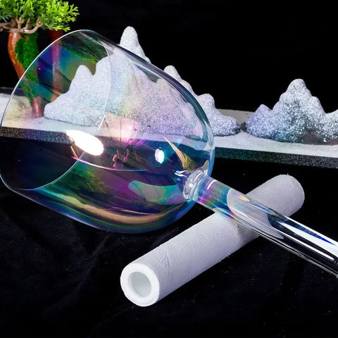 Clear Crystal Handle Bowl-ToShay.org