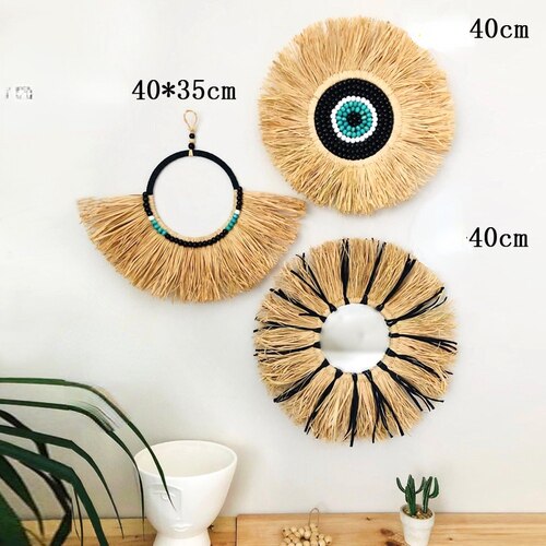 Raffia Wall Hangings-ToShay.org