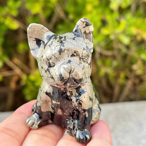 Silver Pyrite Dog-ToShay.org