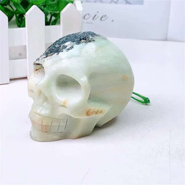 Blue Amazonite Skull-ToShay.org