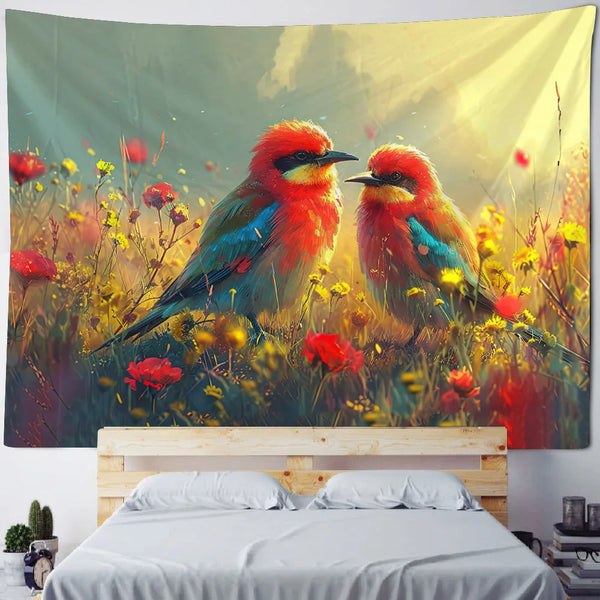 Garden Bird Tapestry-ToShay.org