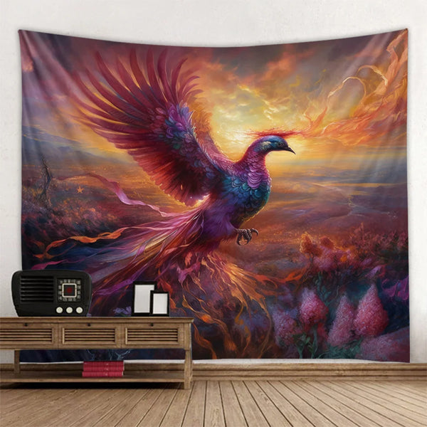 Phoenix Rising Tapestry-ToShay.org