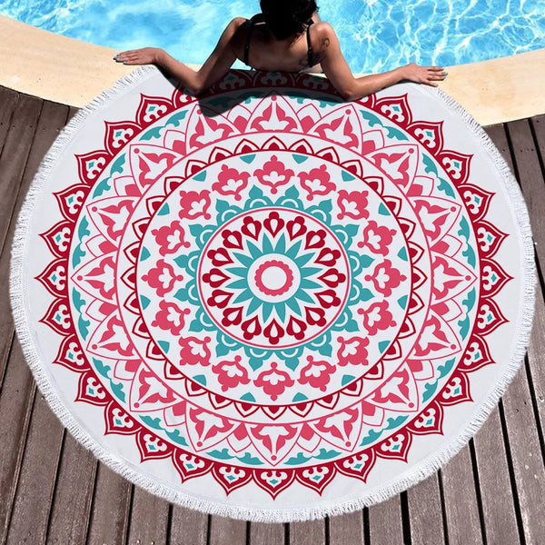 Mandala Beach Mat-ToShay.org