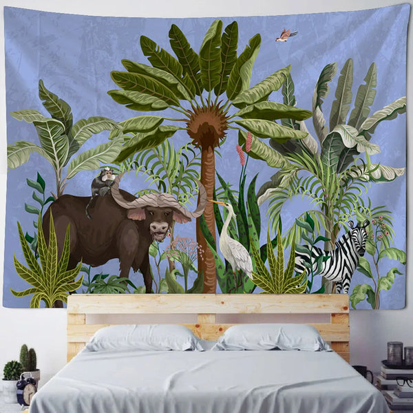 Tropical Plants Tapestry-ToShay.org