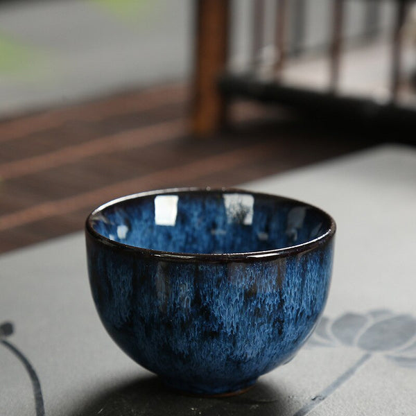 Glazed Ceramic Tea Bowl-ToShay.org