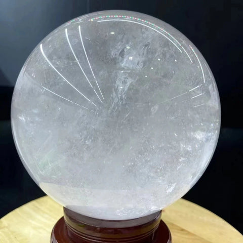 White Quartz Crystal Ball-ToShay.org