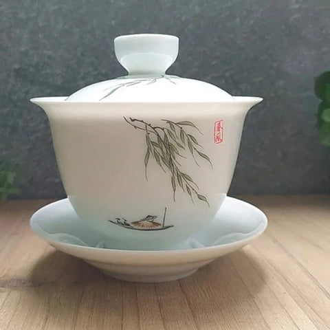 Gaiwan Ceramic Tea Tureen-ToShay.org