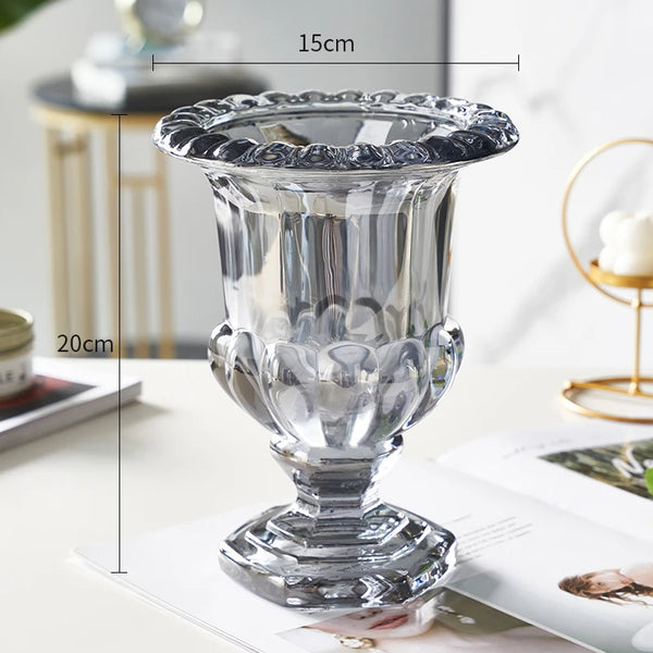 Crystal Glass Vase-ToShay.org