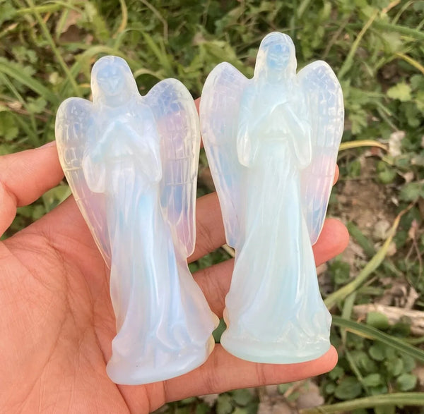 White Opalite Angel-ToShay.org