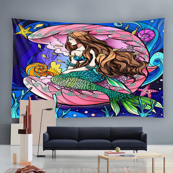 Psychedelic Art Tapestry-ToShay.org