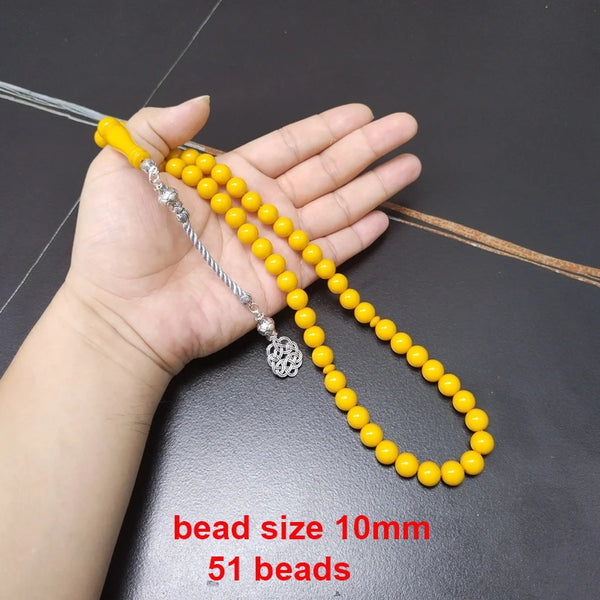 Yellow Prayer Beads-ToShay.org