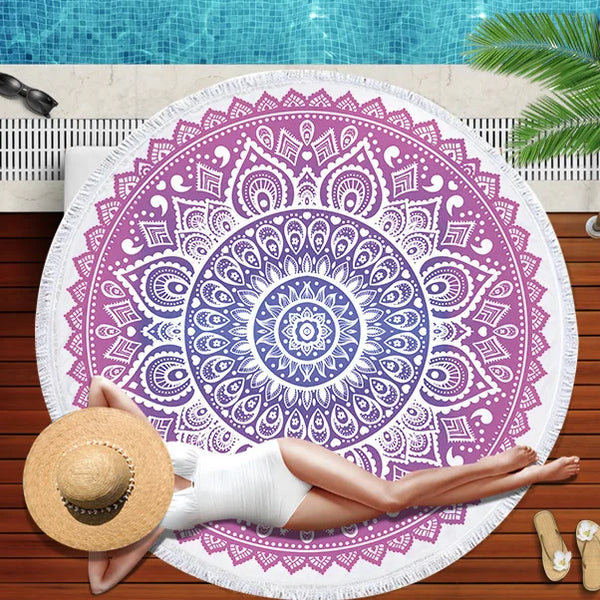 Mandala Beach Mat-ToShay.org