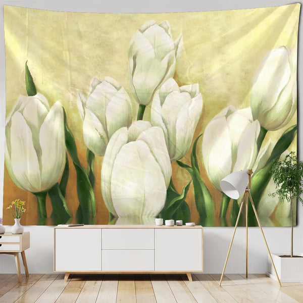 Flower Art Tapestry-ToShay.org