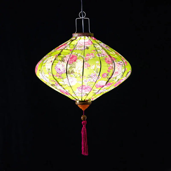 Flower Print Lantern-ToShay.org