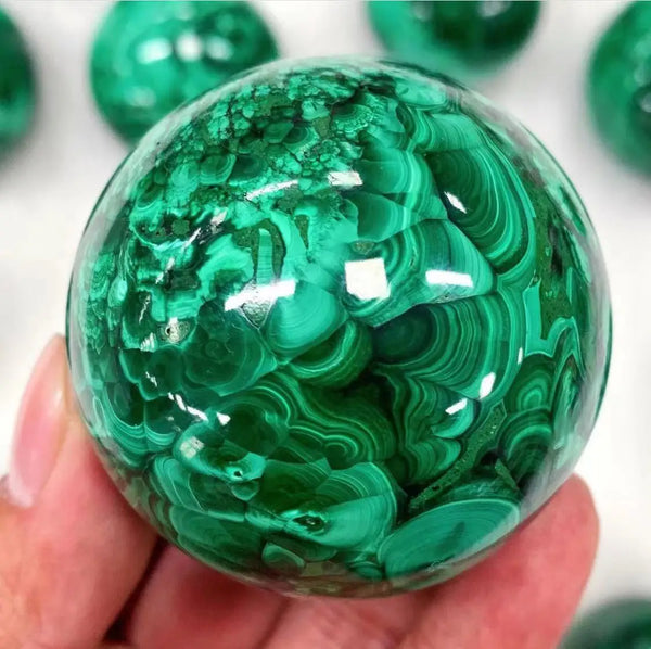 Green Malachite Ball-ToShay.org