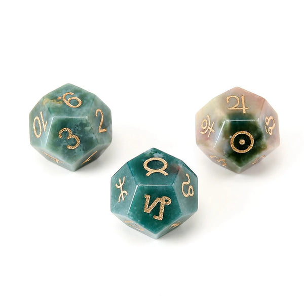 Mixed Crystal Platonic Solid Dice-ToShay.org