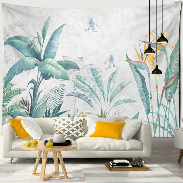 Tropical Plant Tapestry-ToShay.org