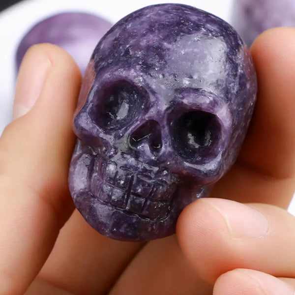 Purple Dream Amethyst Skull-ToShay.org