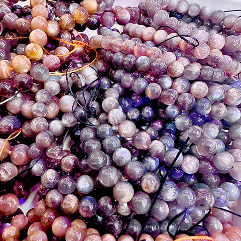 Mixed Quartz Crystal Bead Bracelets-ToShay.org