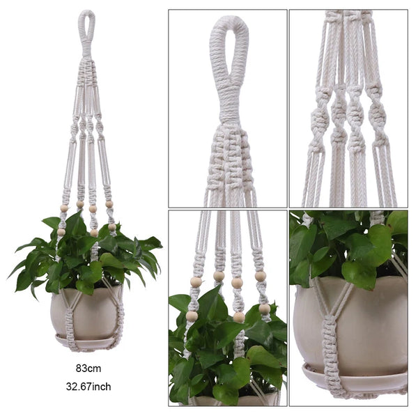 Macrame Plant Baskets-ToShay.org