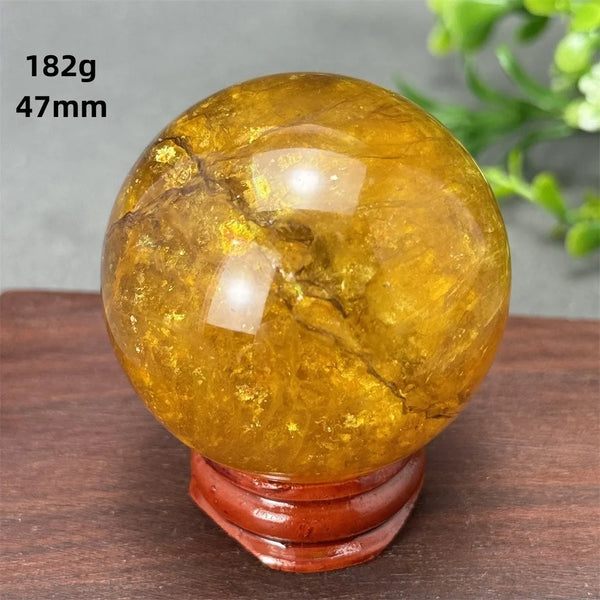 Gold Lepidolite Ball-ToShay.org