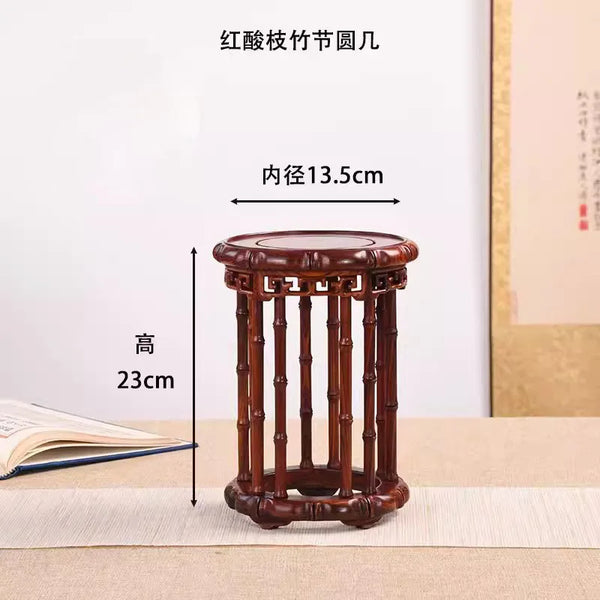 Wood Round Table Stand-ToShay.org