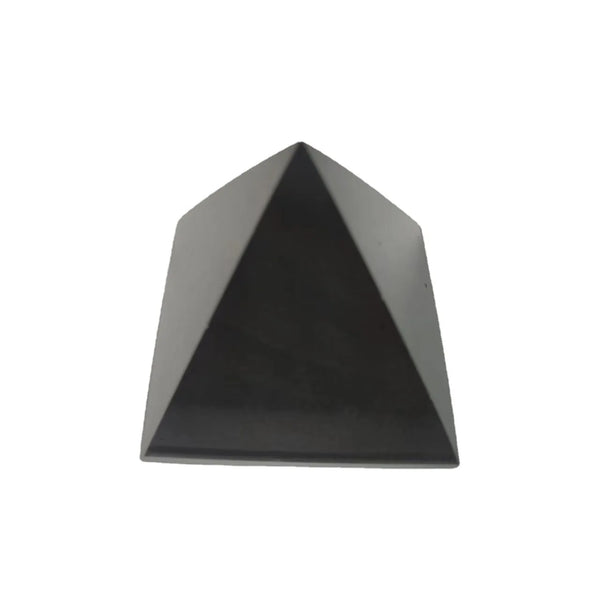 Black Shungite Pyramid-ToShay.org