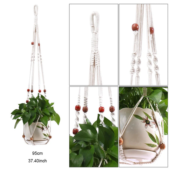 Macrame Plant Baskets-ToShay.org