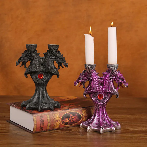 Dragon Statue Candle Holder-ToShay.org