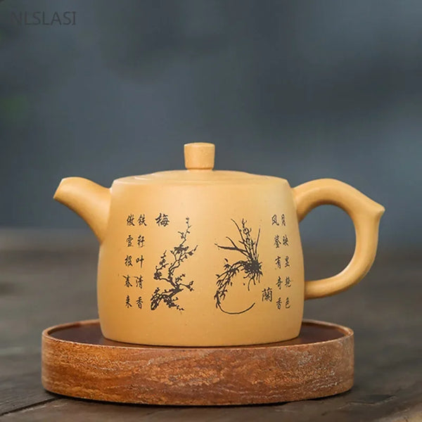 Yellow Clay Tea Pot-ToShay.org