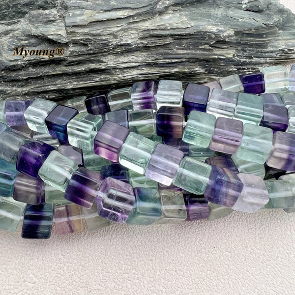 Fluorite Cube Beads-ToShay.org