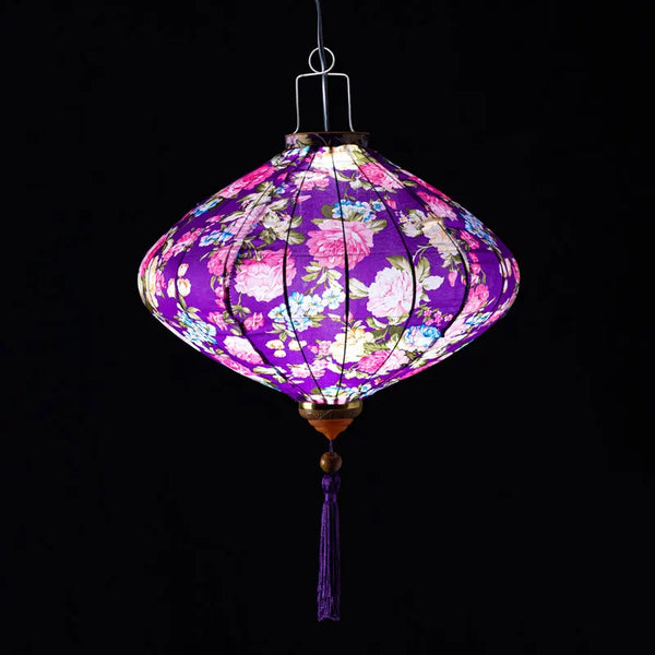 Flower Print Lantern-ToShay.org