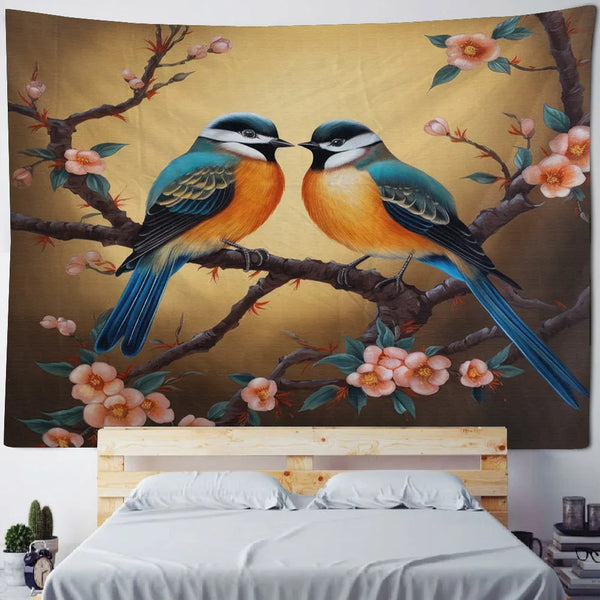 Garden Bird Tapestry-ToShay.org