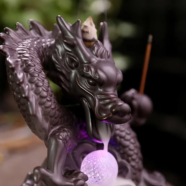 Dragon Backflow Incense Burner-ToShay.org