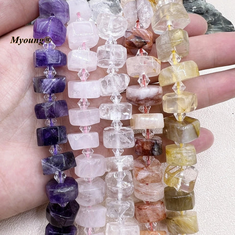 Mixed Quartz Crystal Beads-ToShay.org