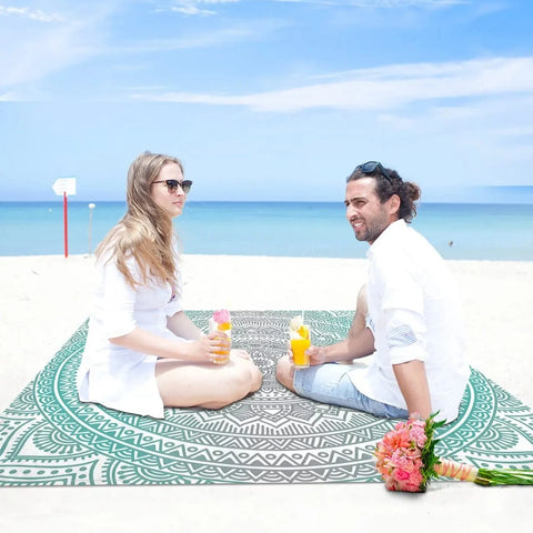 Mandala Beach Blanket-ToShay.org