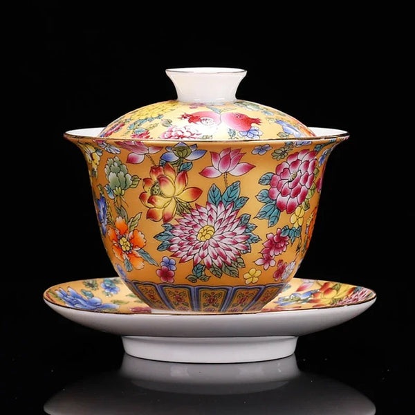 Gaiwan Ceramic Tea Tureen-ToShay.org