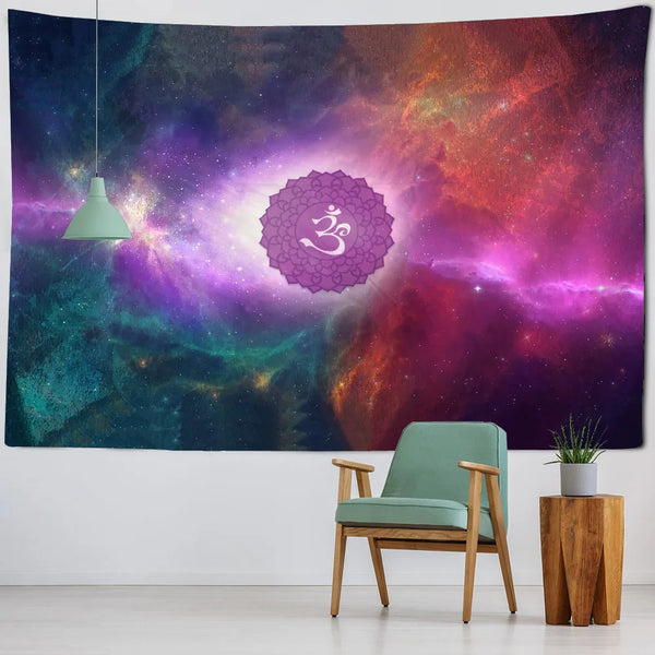 Chakra Meditation Tapestry-ToShay.org