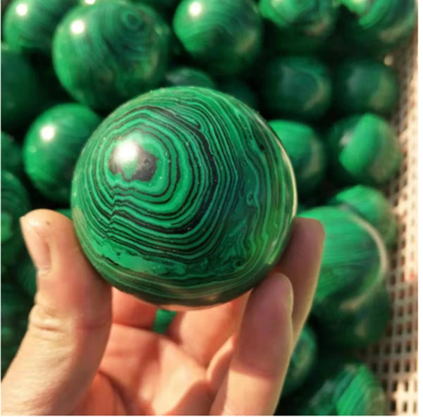 Green Malachite Ball-ToShay.org