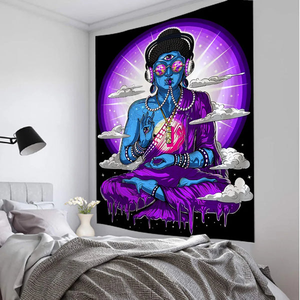 Buddha Art Tapestry-ToShay.org