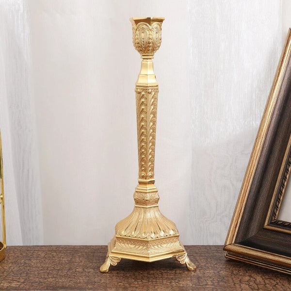 Mixed Embossed Candlesticks-ToShay.org