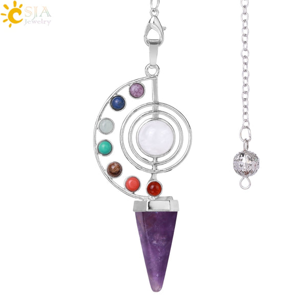 Mixed Crystal Dowsing Pendulum-ToShay.org