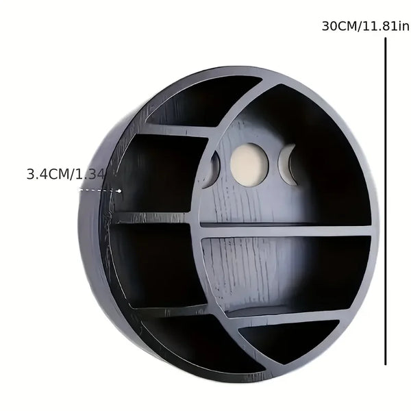 Moon Shelf Wall Rack-ToShay.org