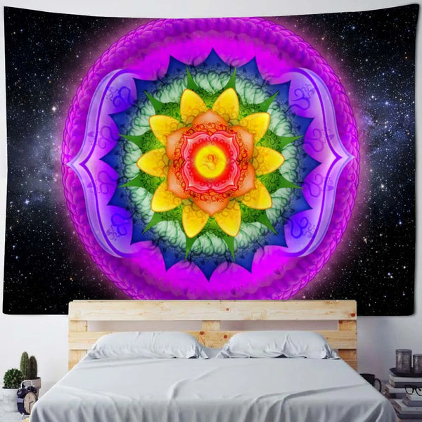 Chakra Meditation Tapestry-ToShay.org