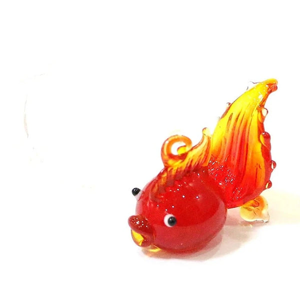 Glass Floating Fish Pendant-ToShay.org