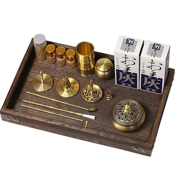 Brass Incense Burner Set-ToShay.org