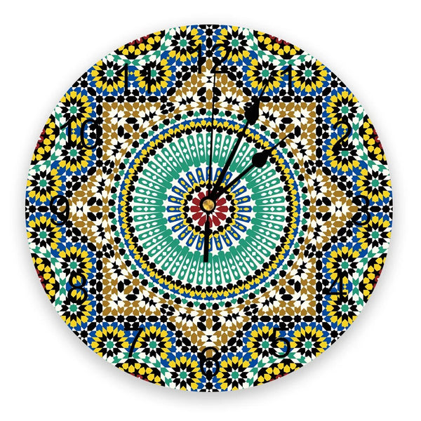 Moroccan Wall Clock-ToShay.org