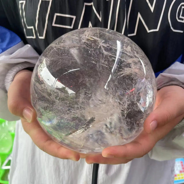 White Quartz Crystal Ball-ToShay.org